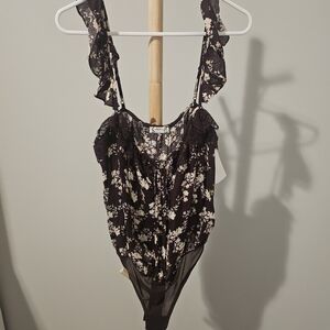 Free People Intimatetly Bodysuit (NWT), Size M